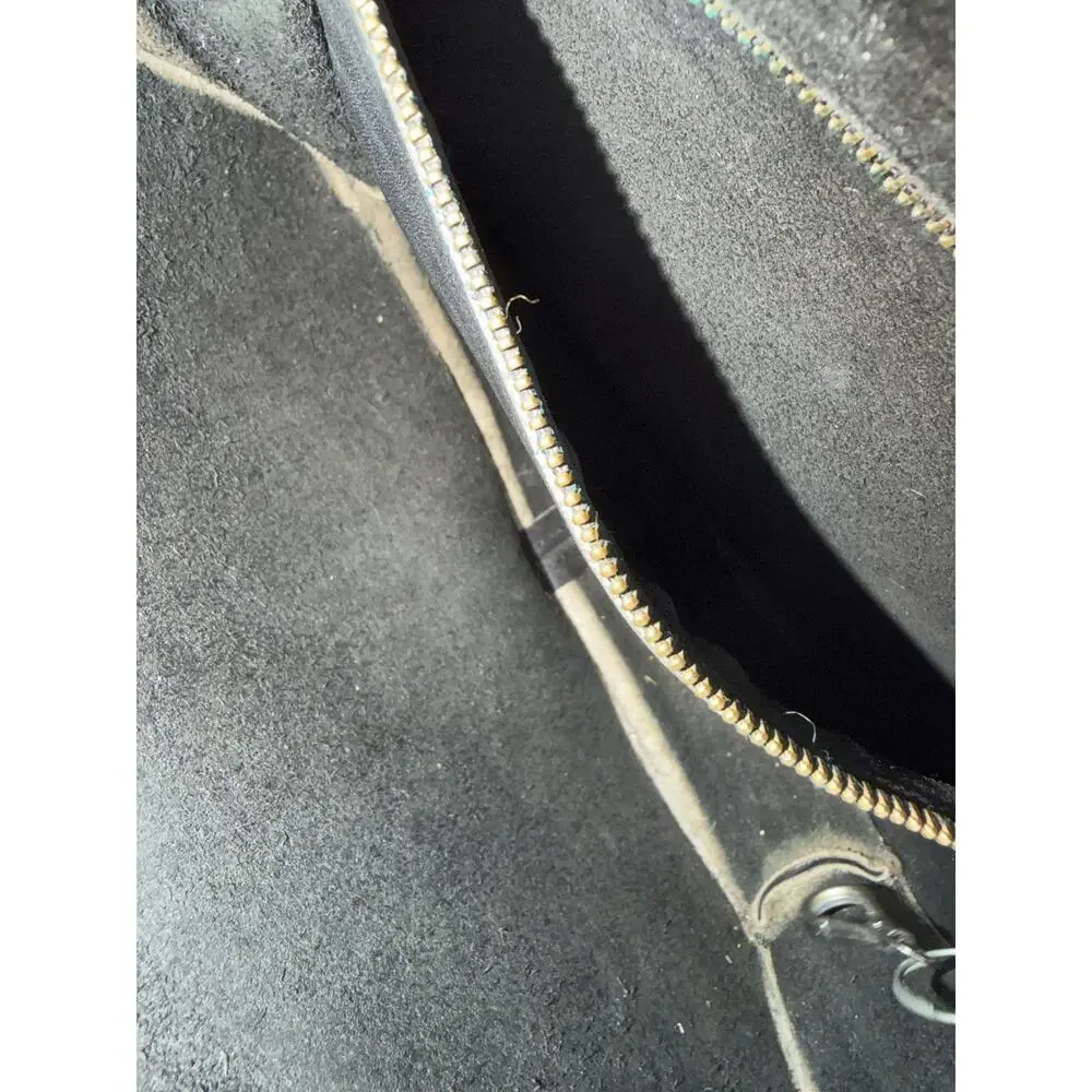 Vintage Coach Black Leather Crossbody  Turn Lock Flap USA Classic Shoulder Bag - Picture 5 of 7